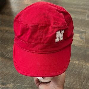 Nebraska‎ Cornhuskers Women’s Adjustable Cotton  Zephyr Army Cadet Hat